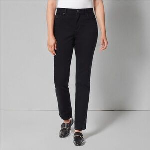 Black Gloria Vanderbilt Amanda Cut pants size 16w